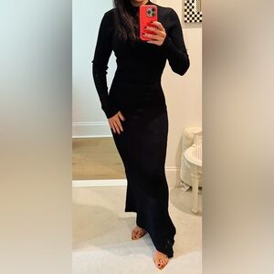 ALEXIS Mock Neck Dress Size Small